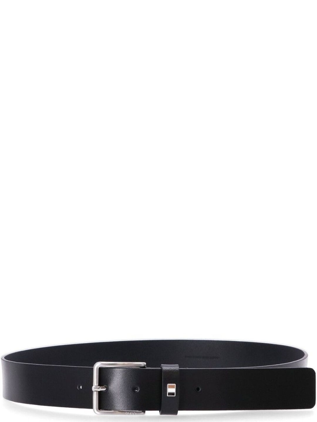 Hugo Boss Black Logo Buckle Solid Belt-picture-47