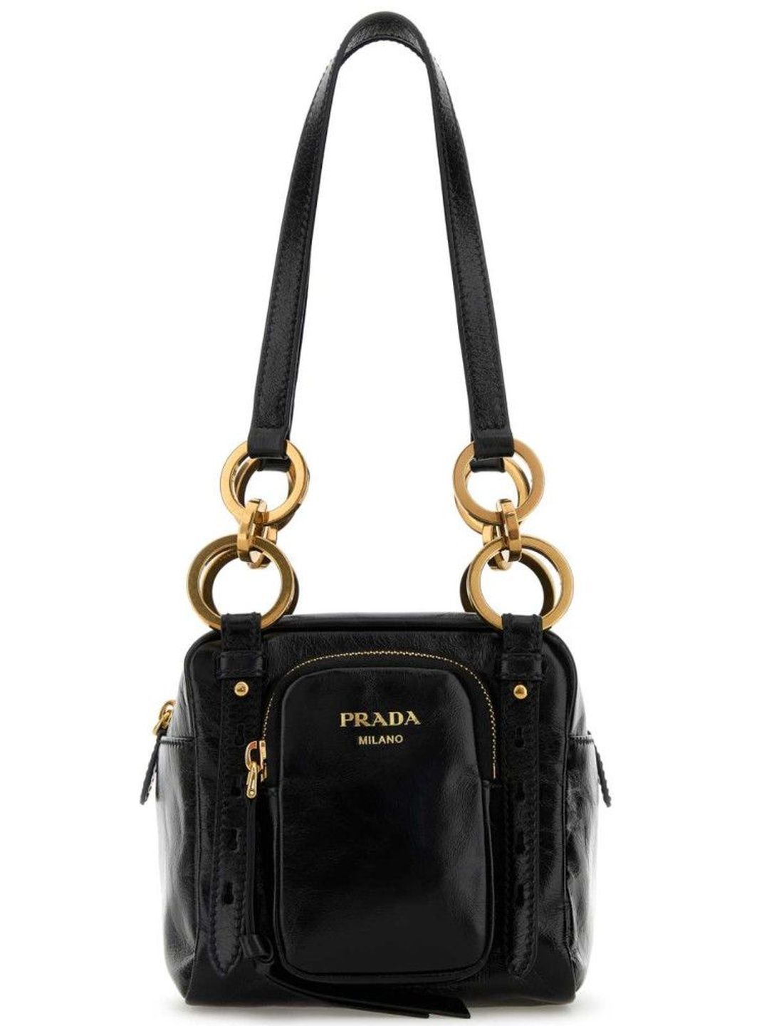Prada Black Mini Prada Dangle Shoulder Bag-picture-28