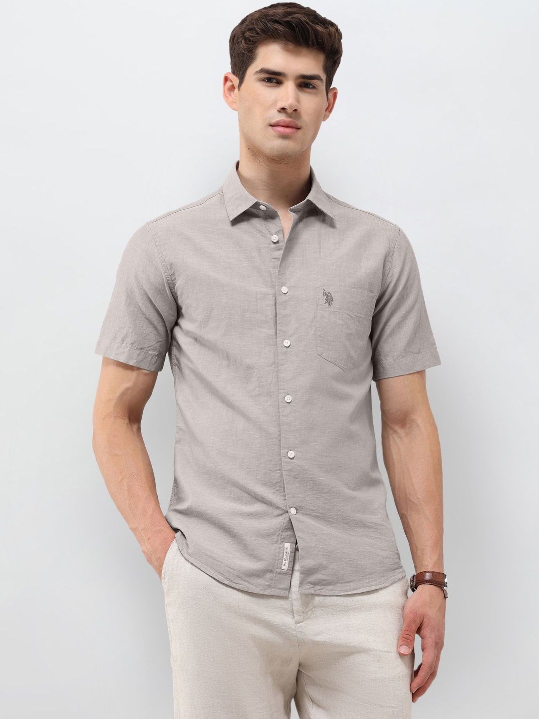 U.S. Polo Assn. Men Tailored Fit Casual Shirt-picture-19