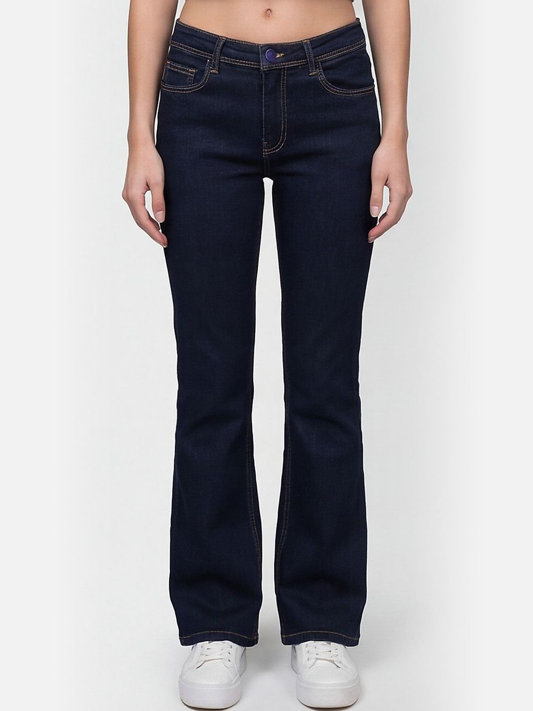 Kraus Jeans Women Flared High-Rise Jeans-picture-31