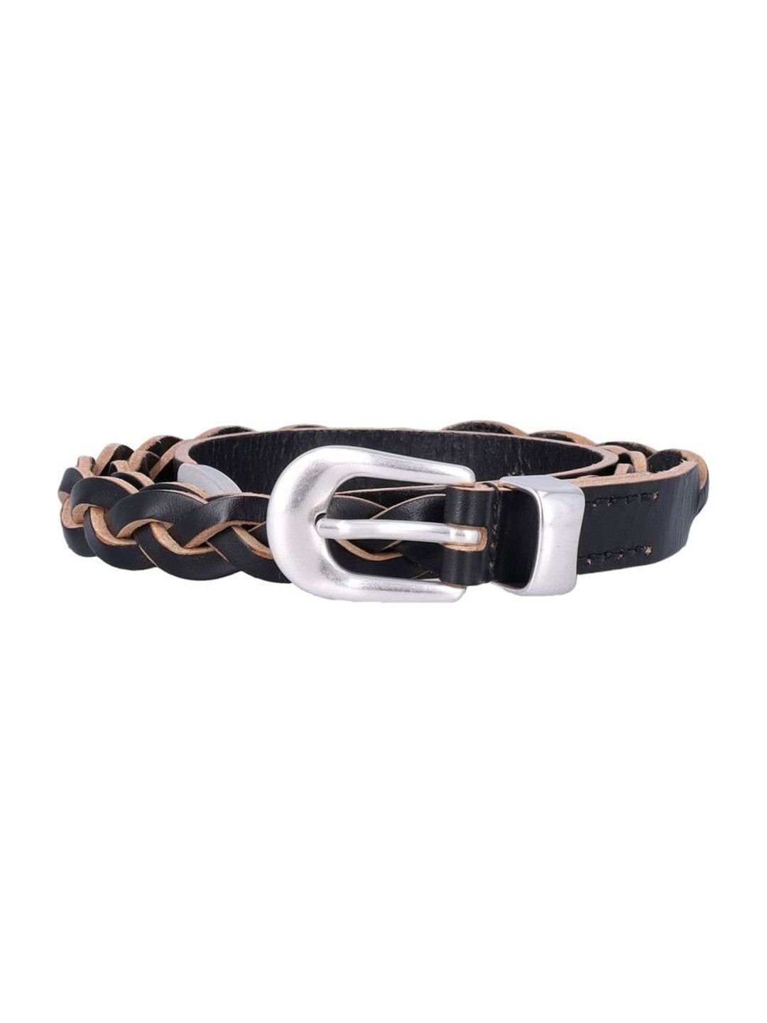 OUR LEGACY Black Braided Buckle Belt-picture-30