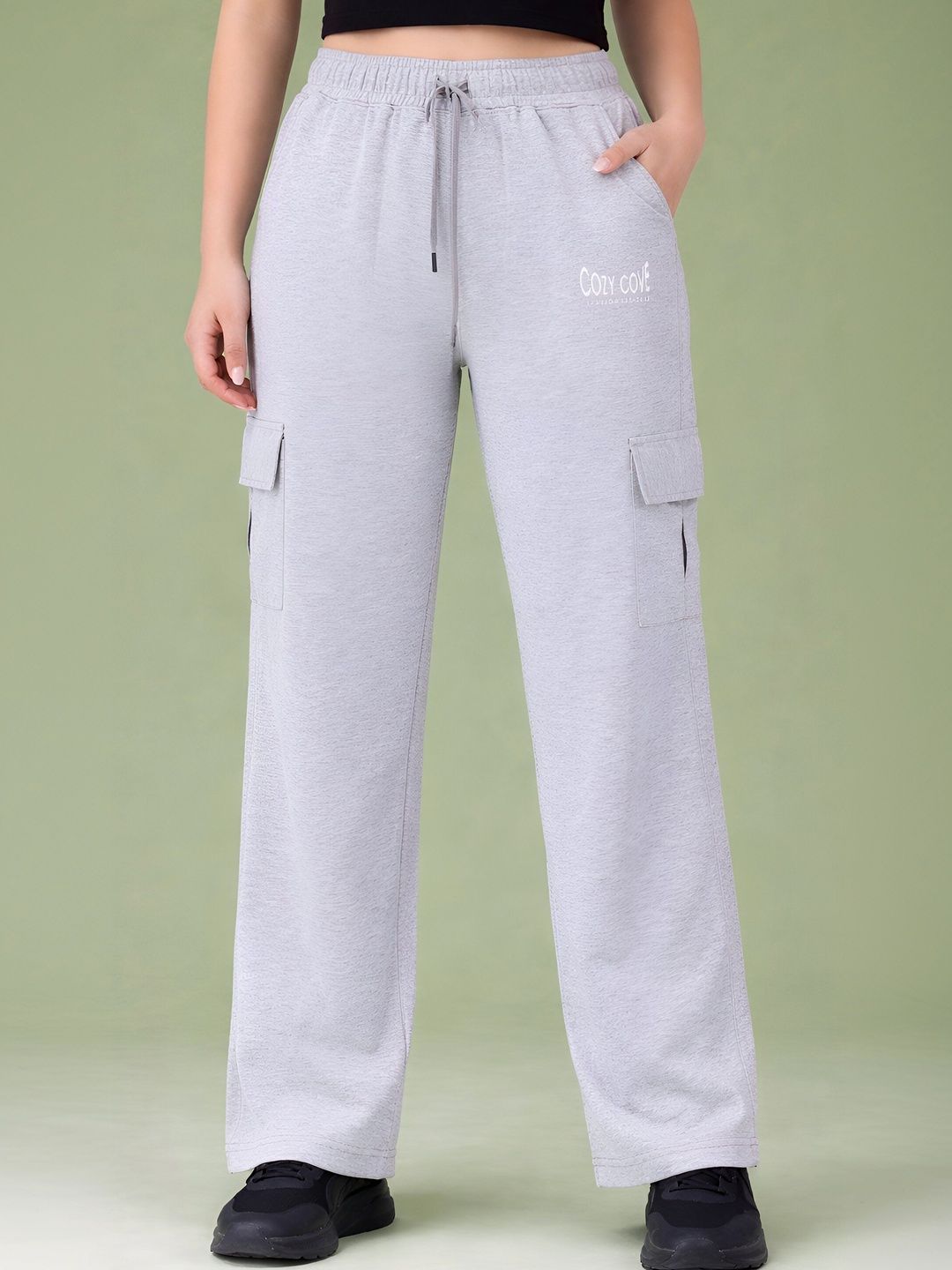 COZY & COVE Women Comfort Cargos Trousers-picture-40