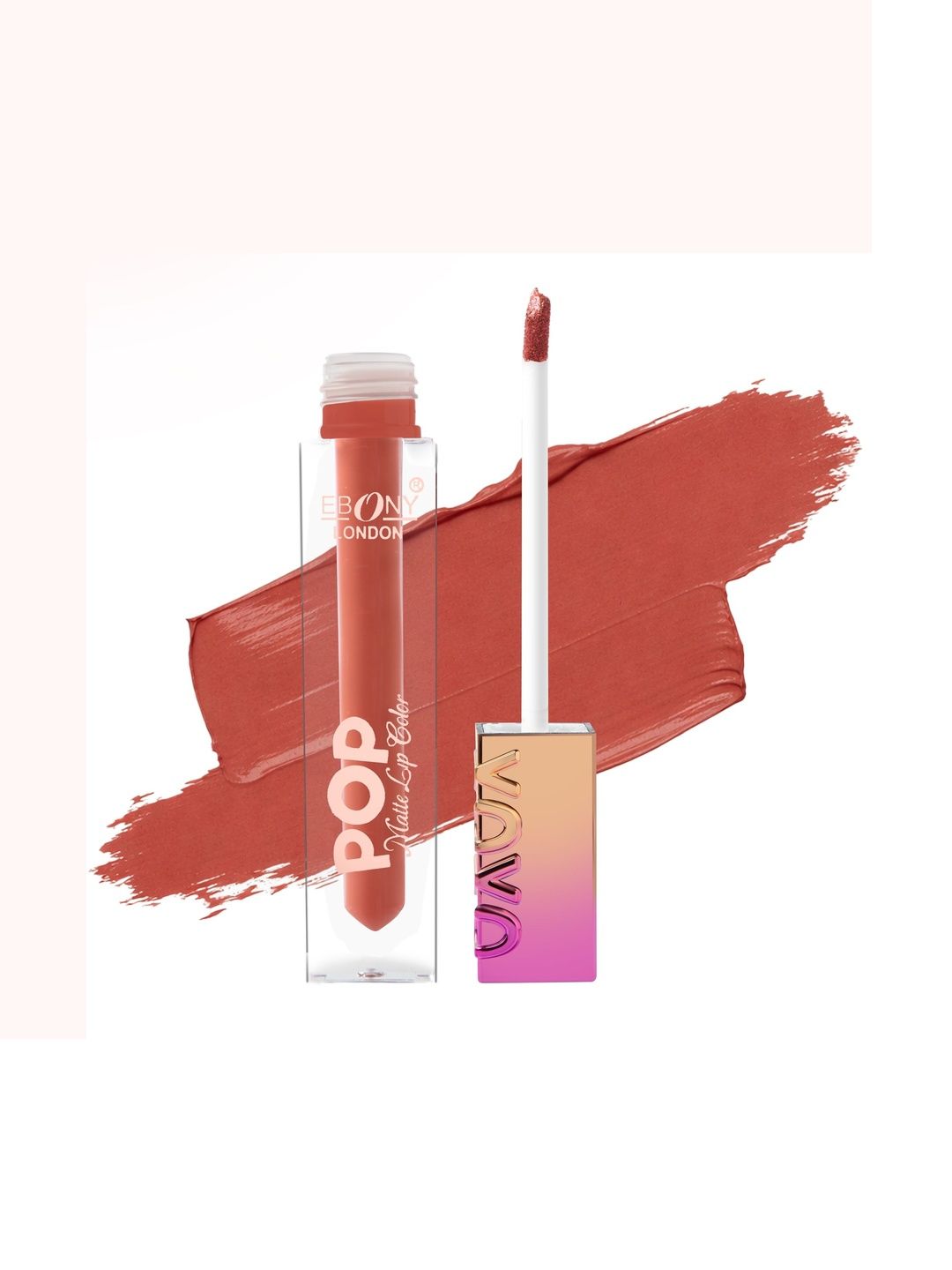 EBONY LONDON Pop Matte Waterproof Liquid Lip Color - 5 ml - Shade-14-image-36