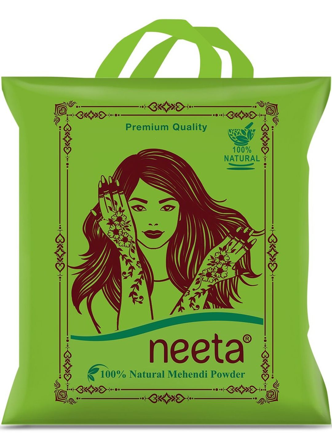 Neeta Pure Mehendi Powder For Deep Nourshment - 1 Kg Natural Brown-image-23