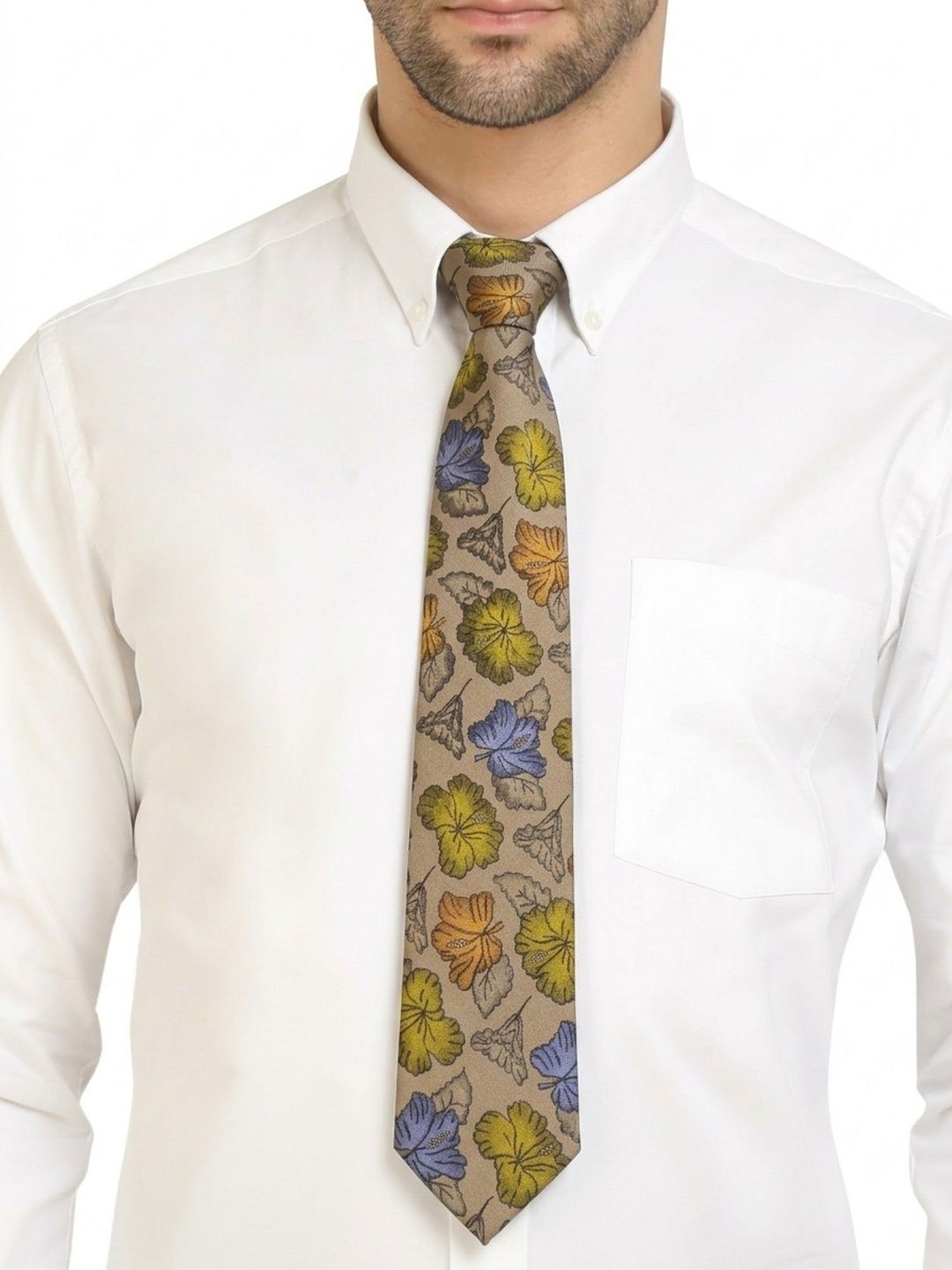 Hashburys Men Printed Broad Tie-picture-30