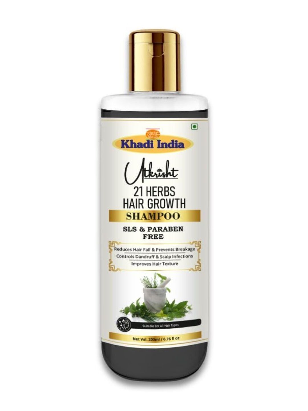 Utkrisht 21 Herbs Shampoo For Hair Growth - 200 ml-image-33