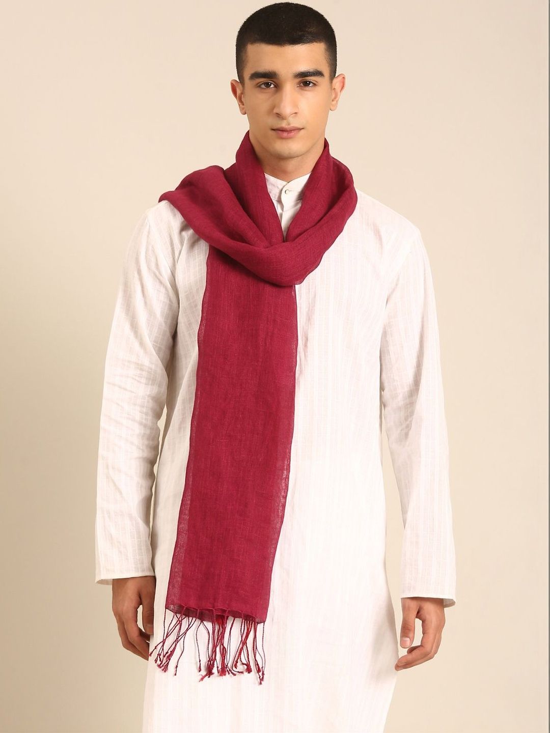 Linen Club Unisex Printed Stole-image-49