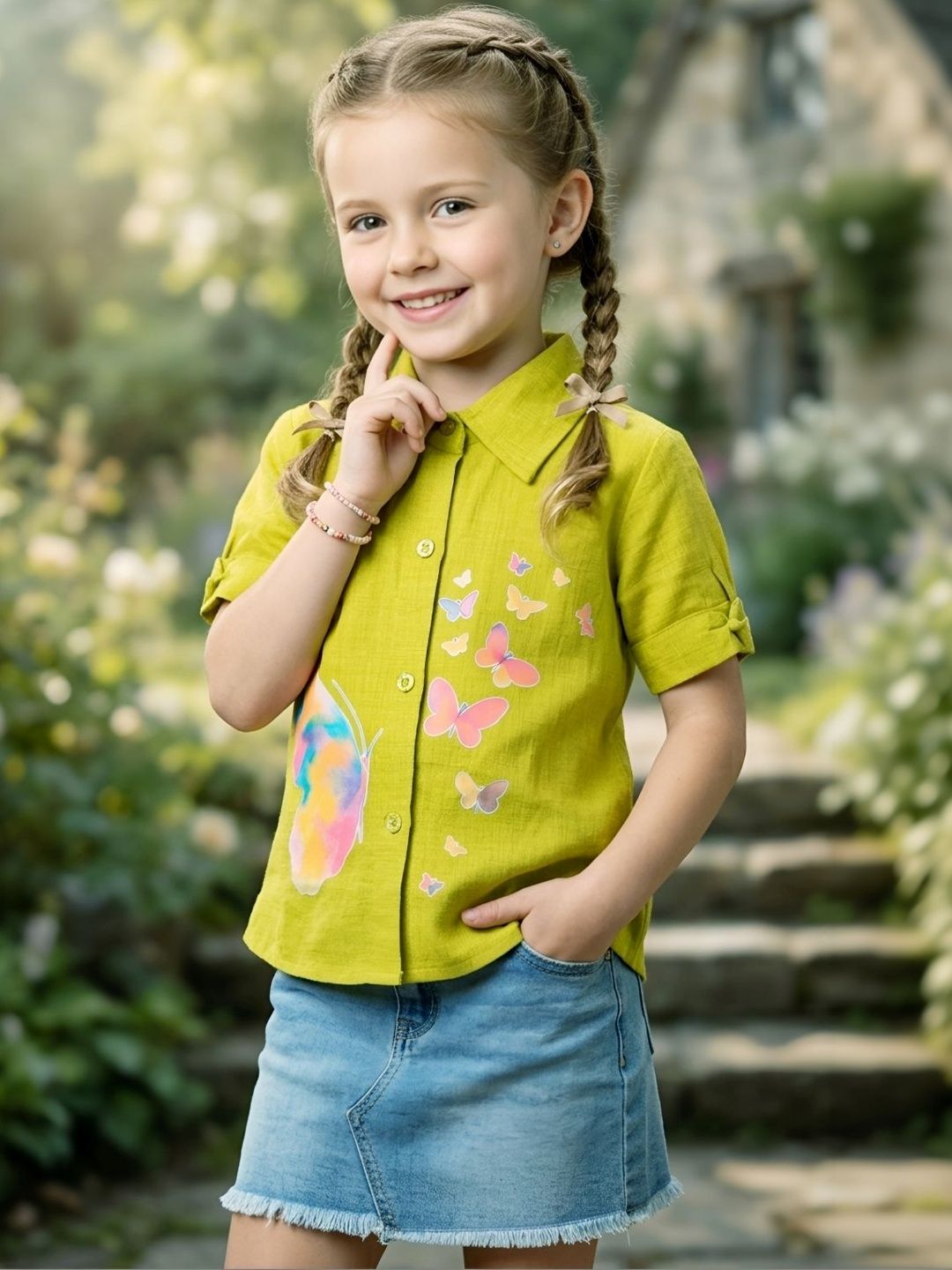 Lei-Chie Print Top-picture-15
