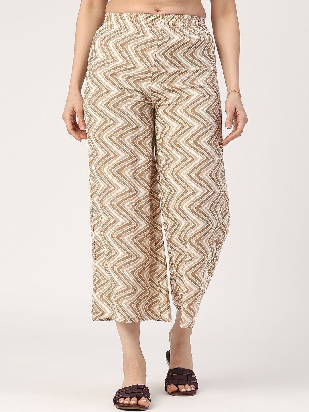 V-Mart Women Printed Palazzos-image-38