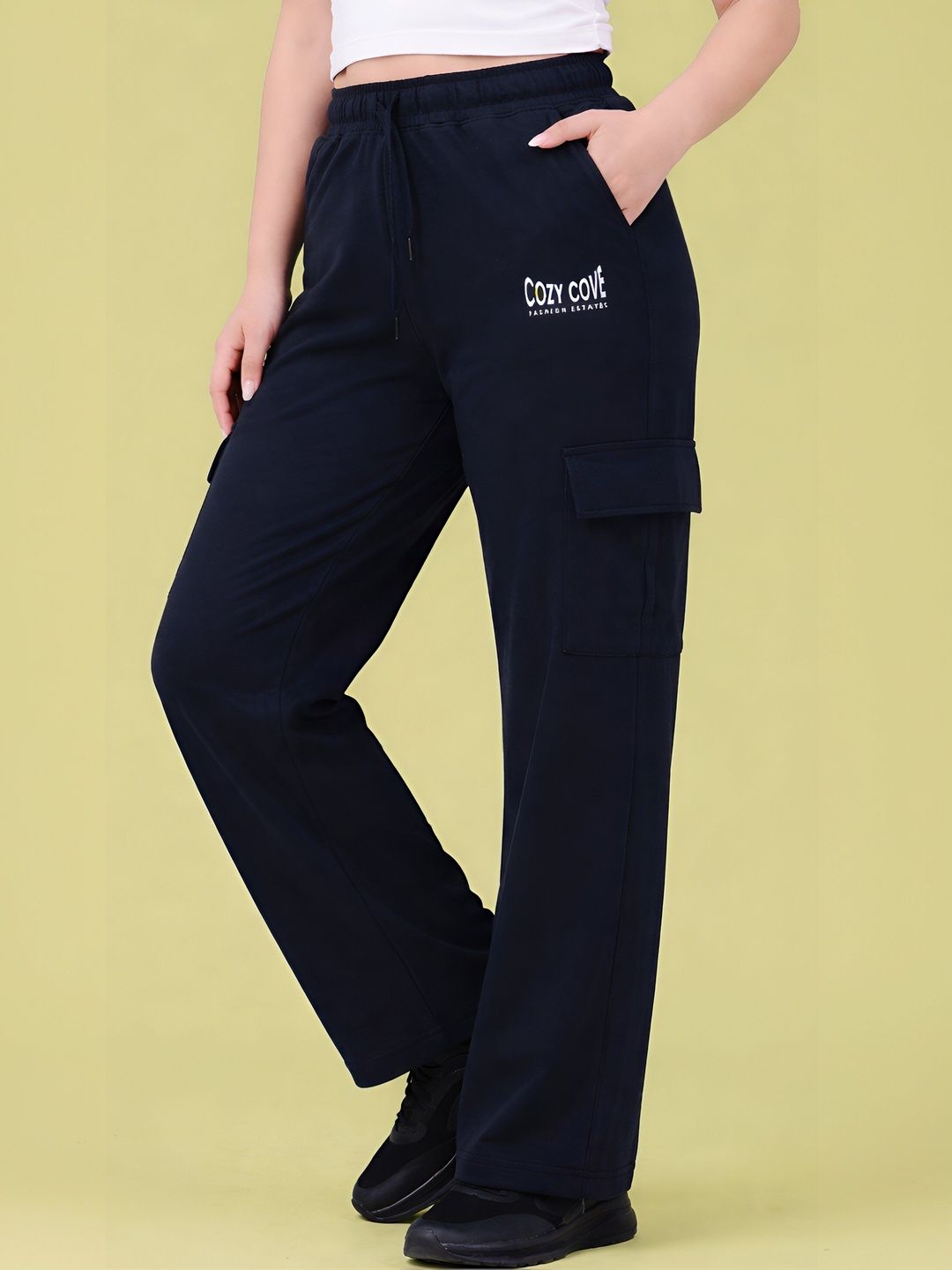 COZY & COVE Women Comfort Cargos Trousers-picture-47