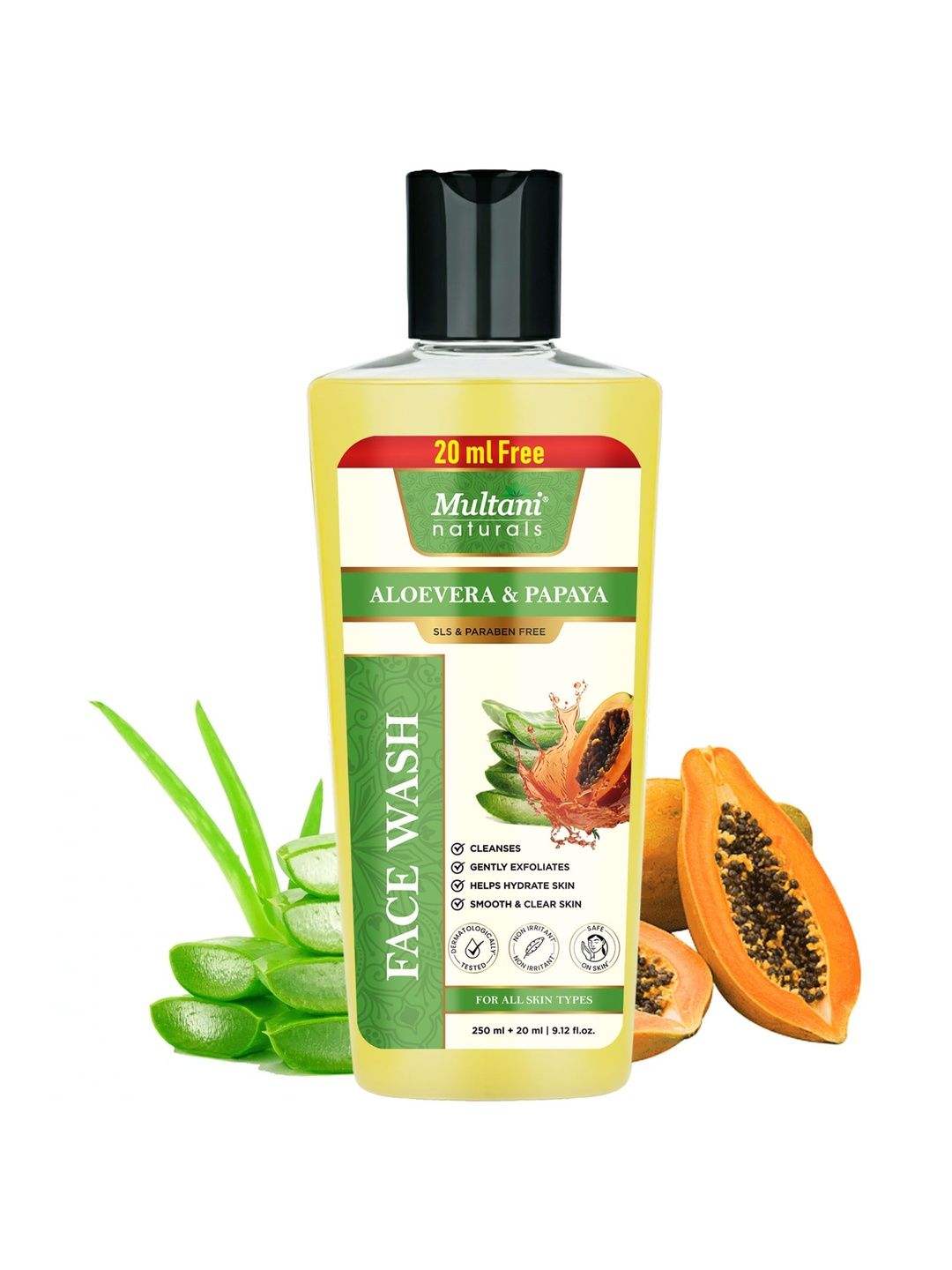 Multani Aloevera & Papaya Face Wash - 270 ml-picture-42