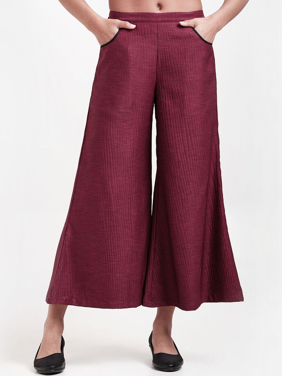 OFFICE & YOU Women Knitted Palazzos-picture-25