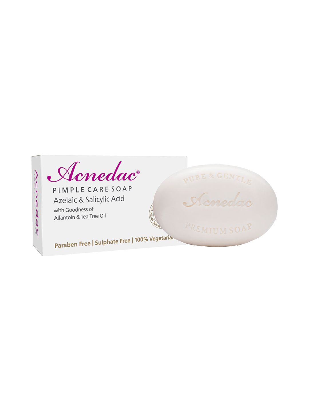 Acnedac Pimple Care Soap With Azelaic & Salicylic Acid - 100 g-picture-36