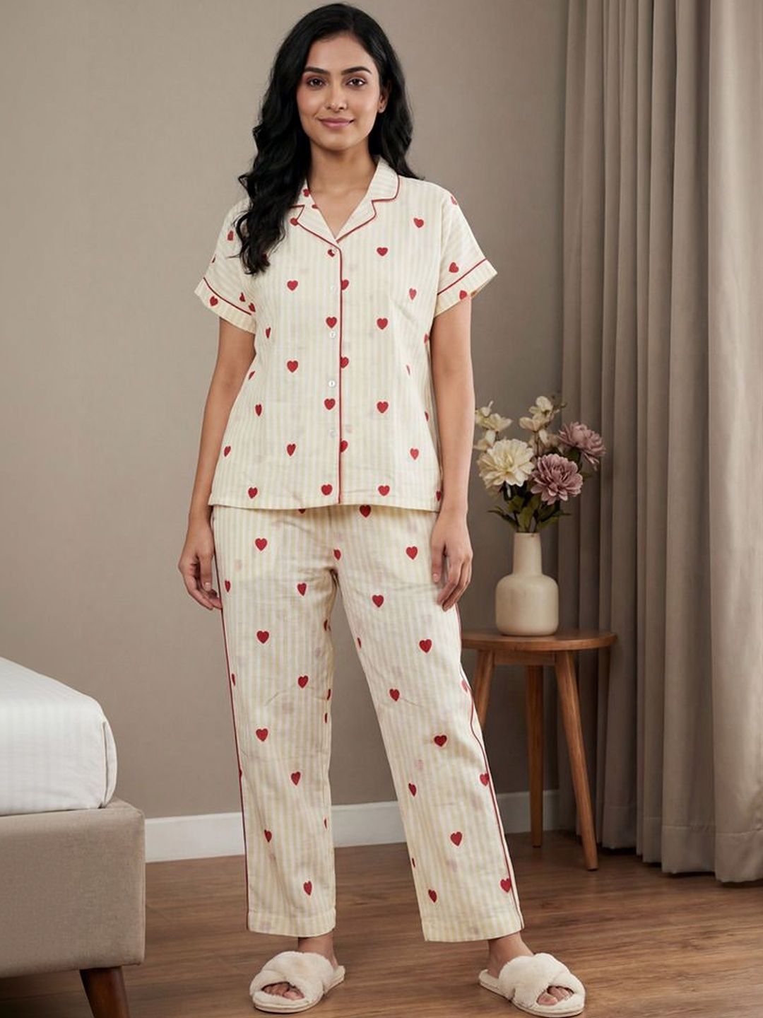 Bannos Swagger Women Printed Night suit-picture-25