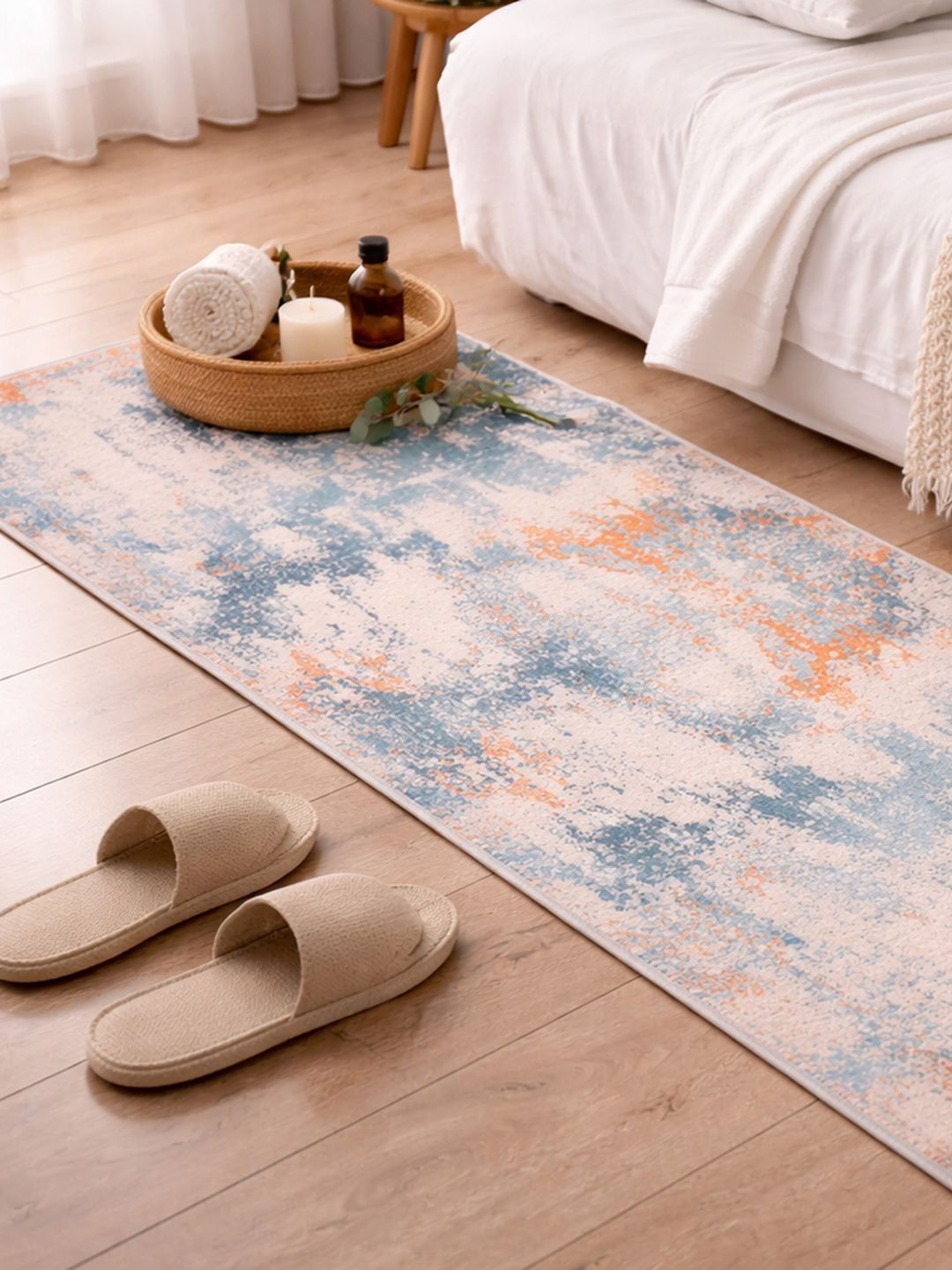 Datch Grey Rectangular Anti-Skid Bath Rugs-image-15