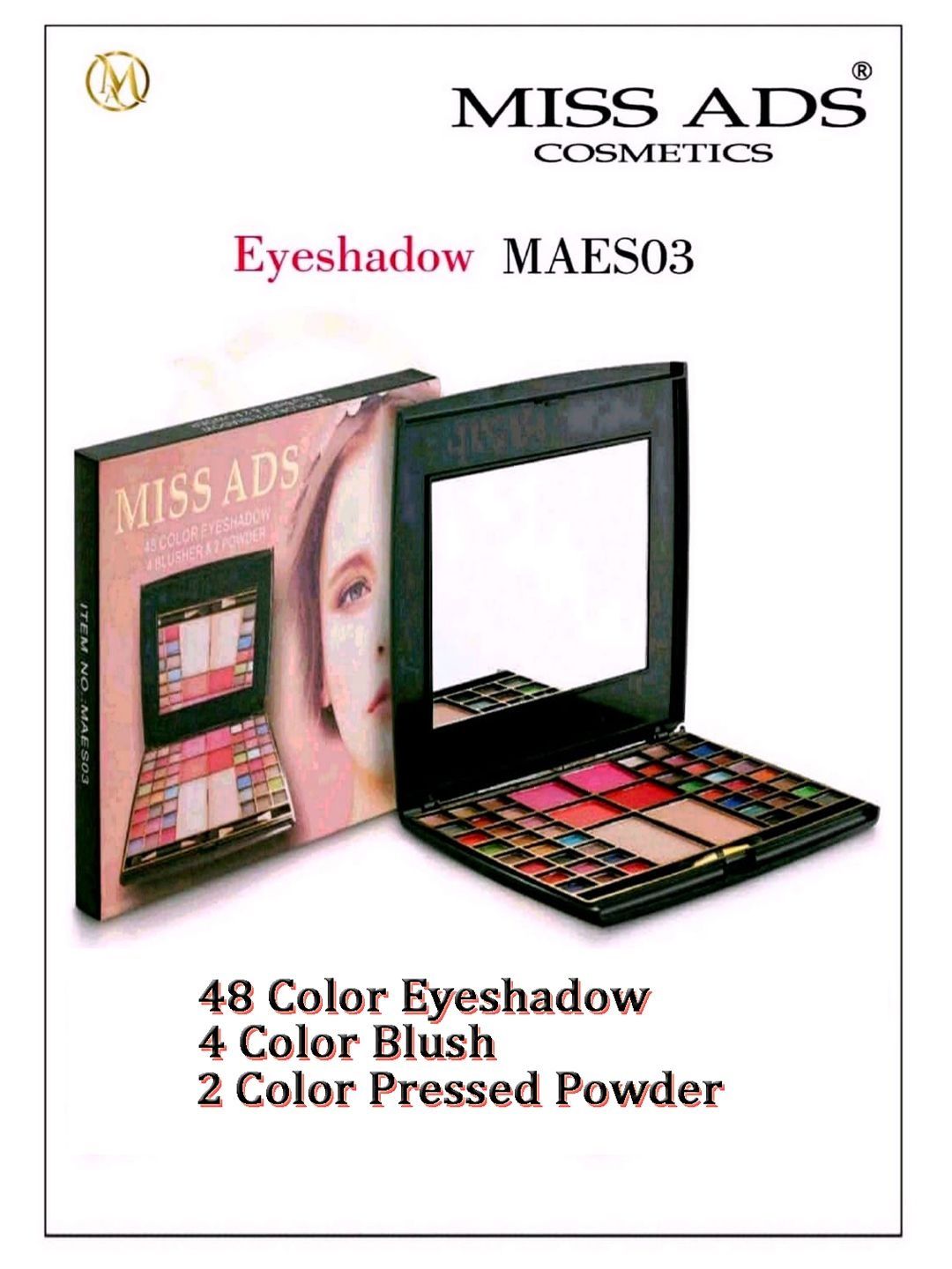 MISS ADS One Touch Of Sparkle Makeup Kit - MAES03-image-12