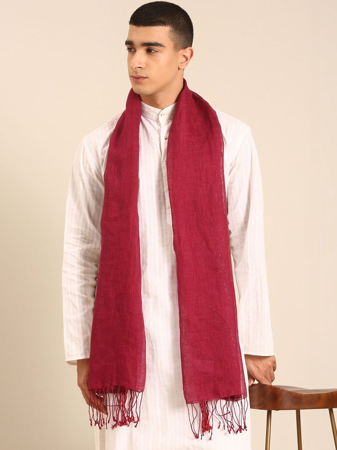 Linen Club Unisex Stole-picture-46