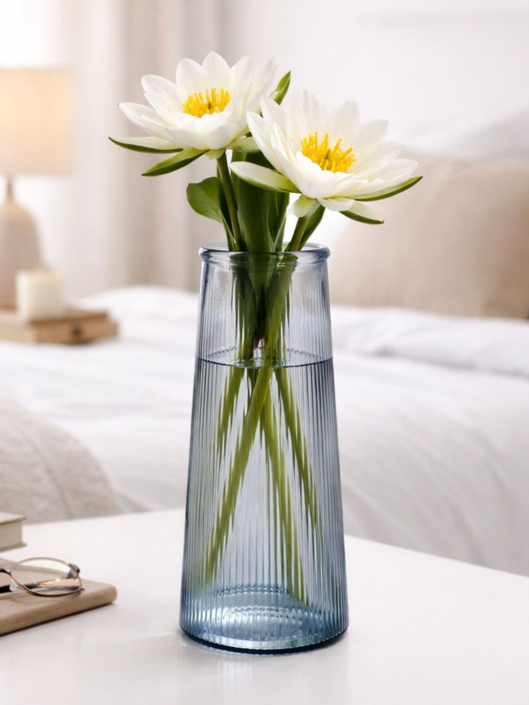 Art Street Transparent Glass Vases-image-1