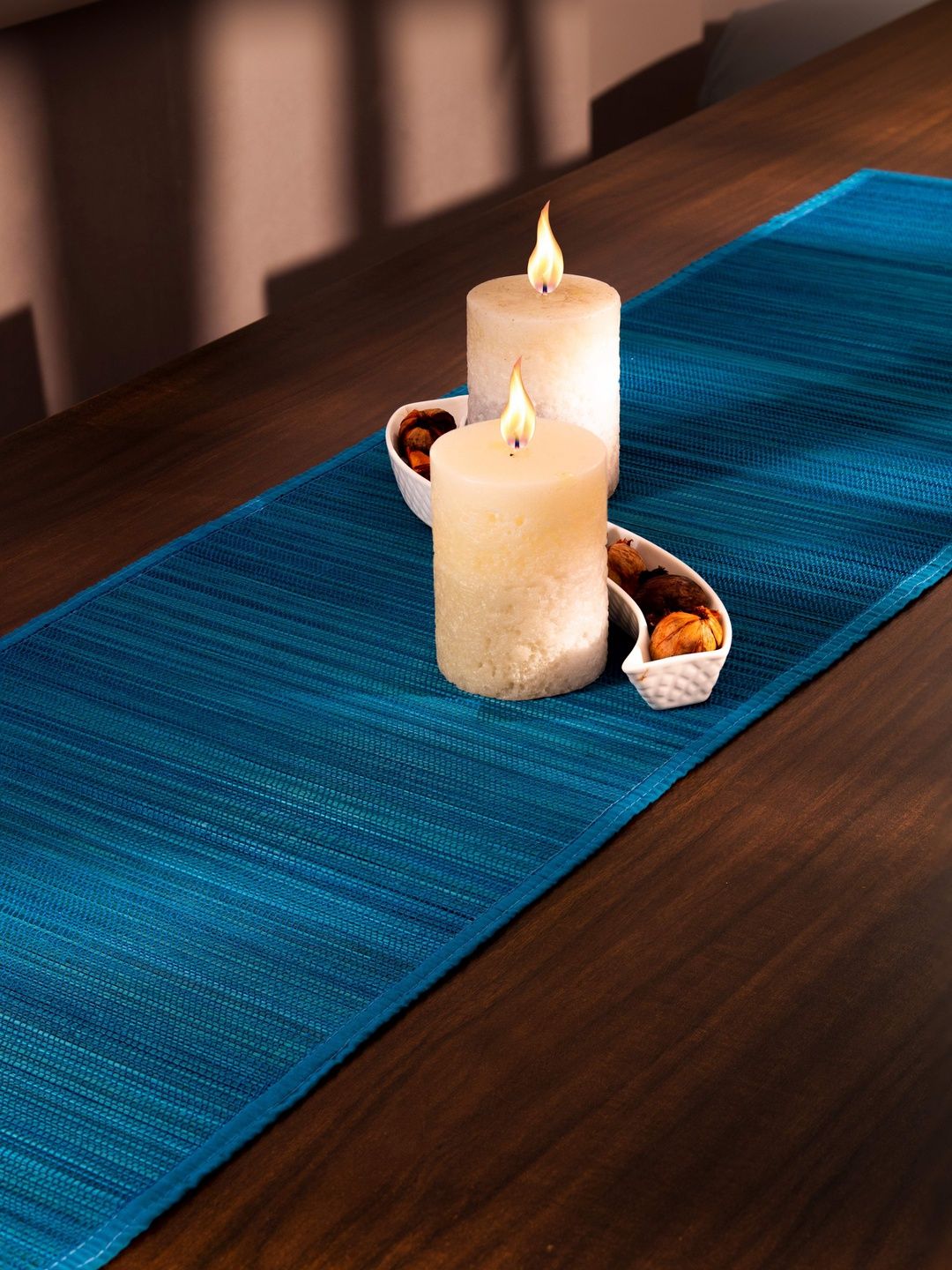 DHARINI Blue Bamboo Table Runners-picture-18