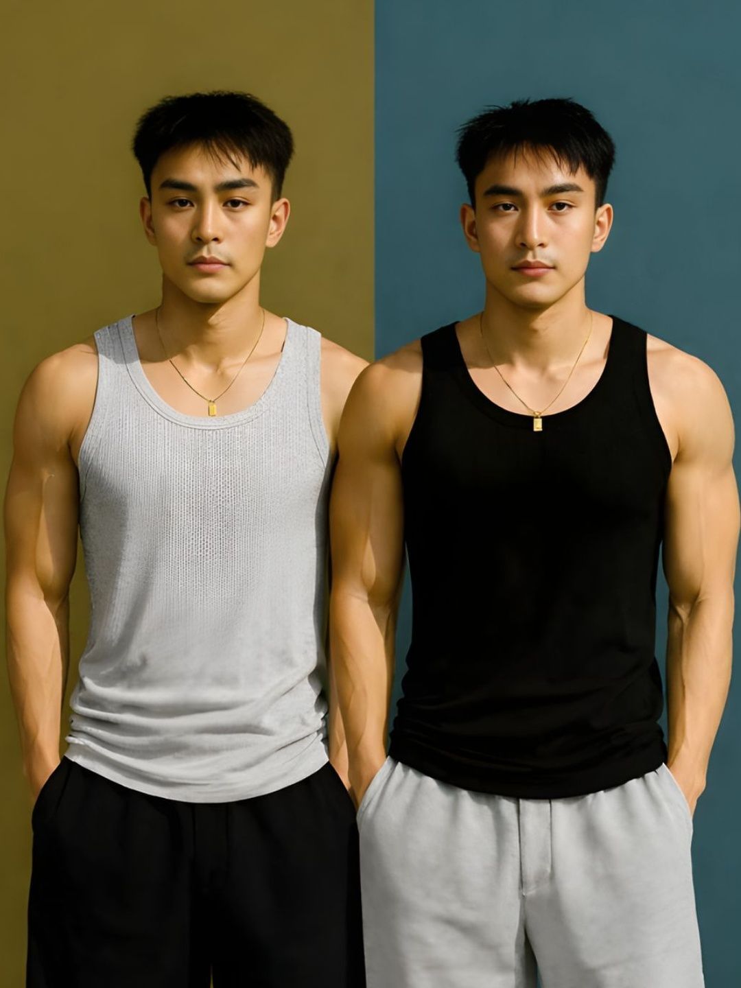ROCKWELL Cotton Innerwear Vests-picture-58