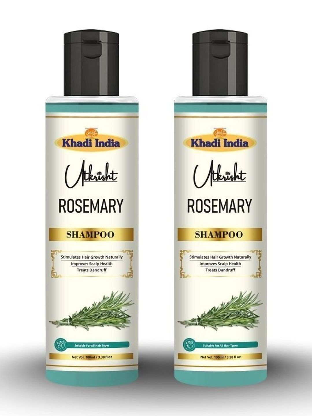Utkrisht Set Of 2 Rosemary Hair Growth Shampoo - 100 ml Each-image-26