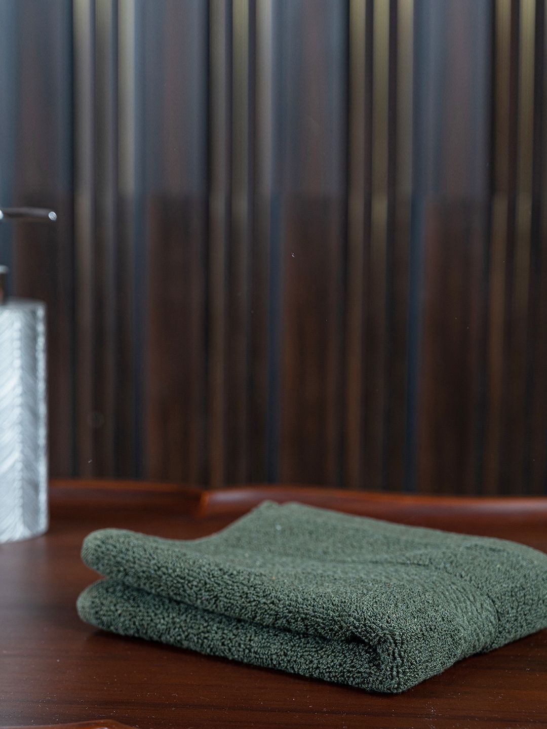 Datch Green Cotton 150 GSM Hand Towels-image-35