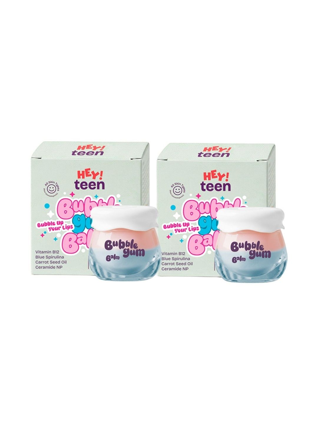 HEY TEEN Set Of 2 Bubble Gum Lip Balm - 8 g Each-image-24