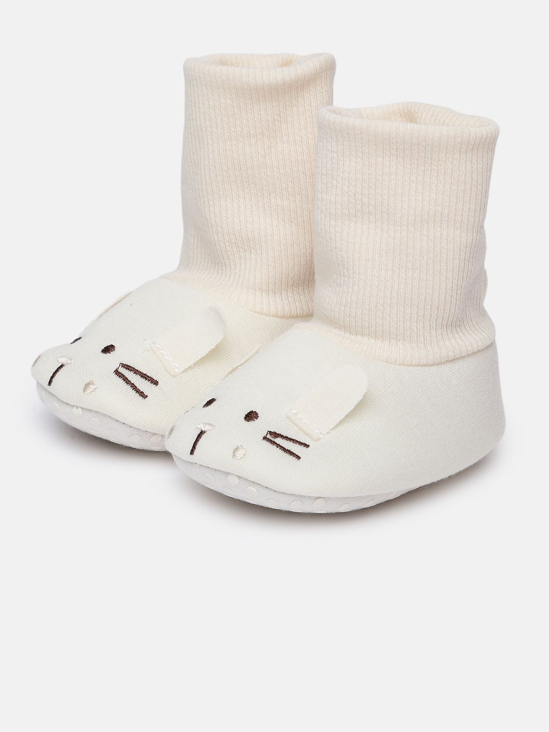 mothercare Infants Embellished Round-Toe Booties-picture-46