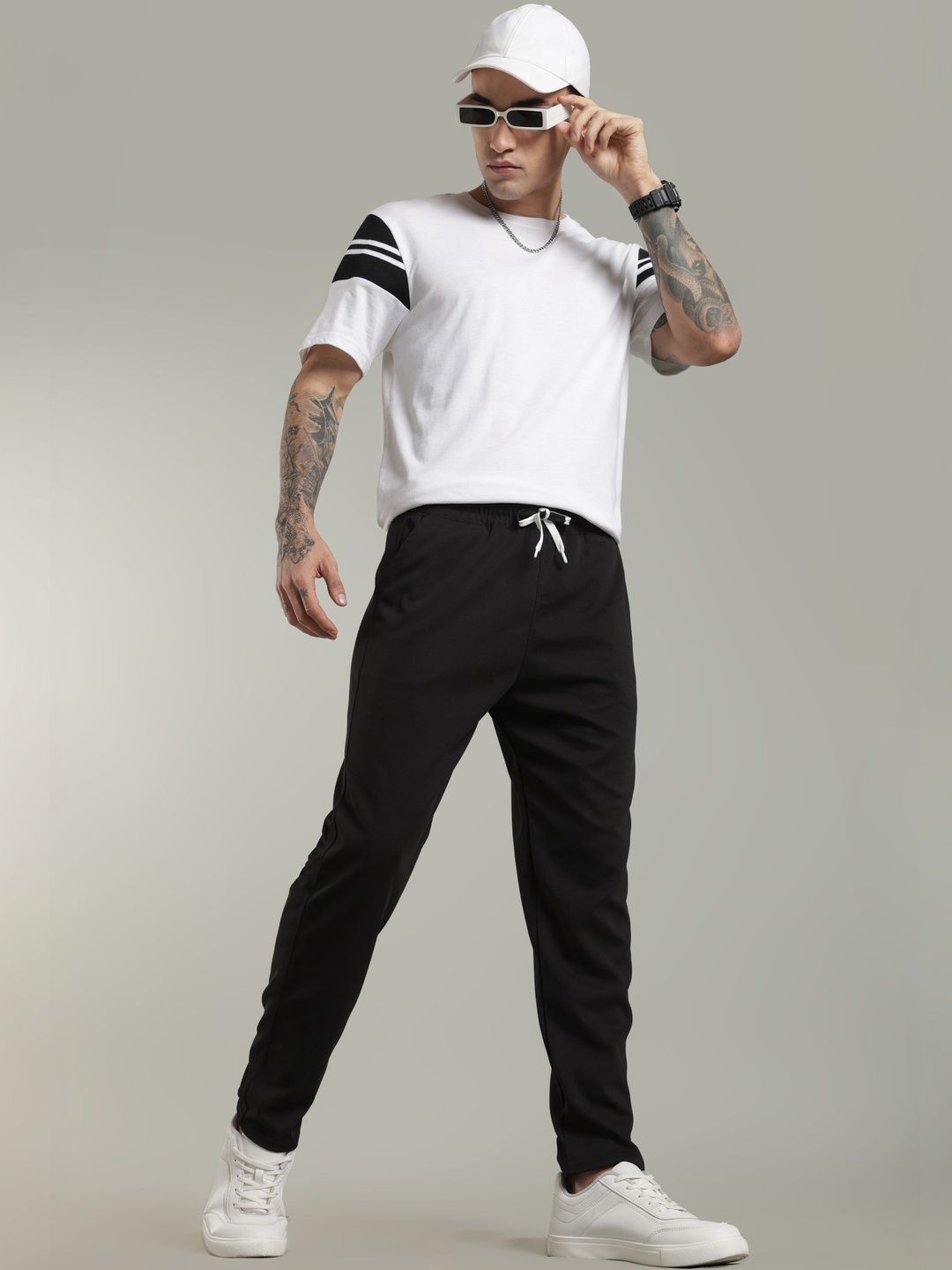 THE BEETEL HOUSE Men Regular Fit Track Pants-picture-32
