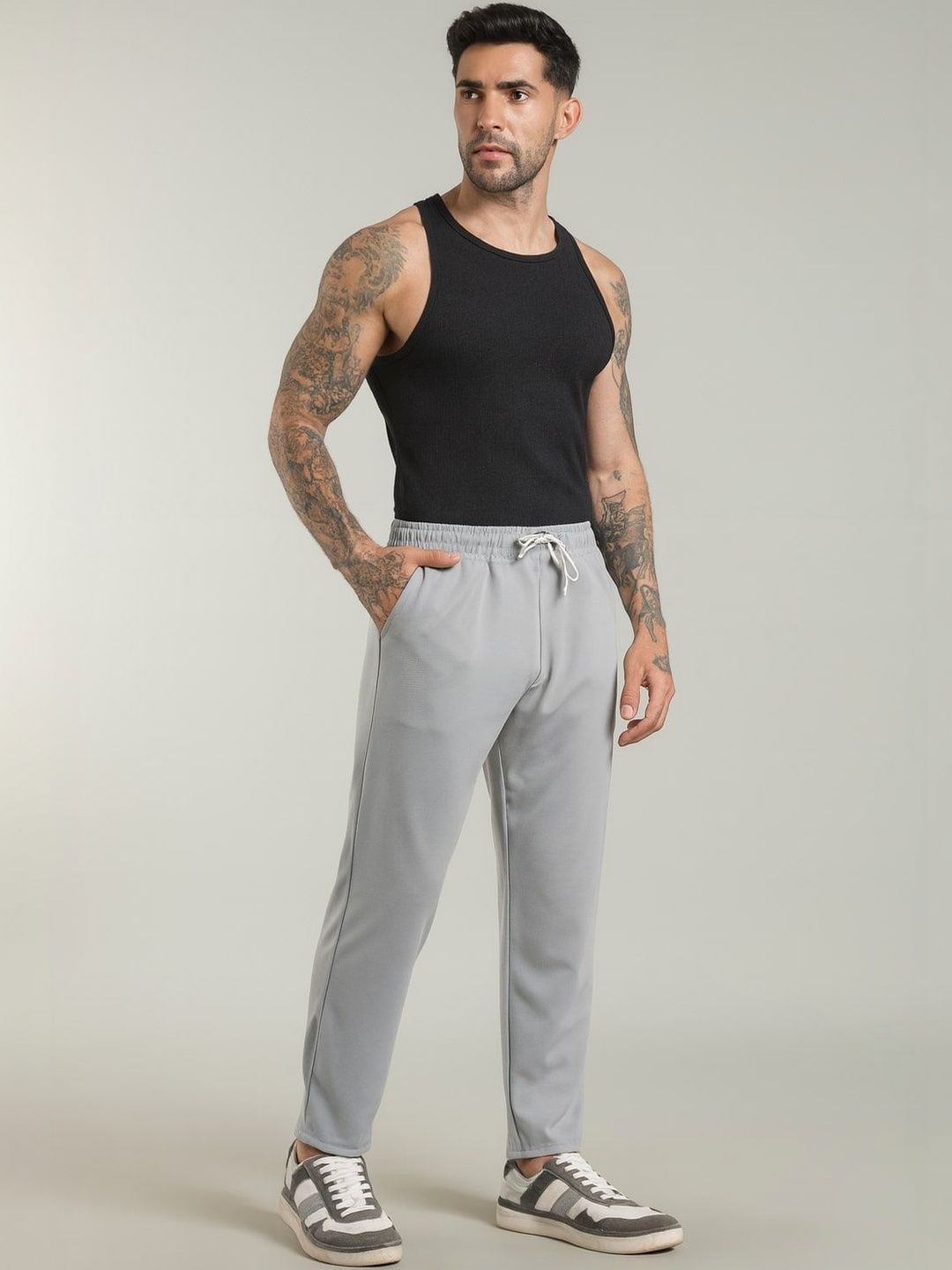 THE BEETEL HOUSE Men Regular Fit Training Joggers-picture-44