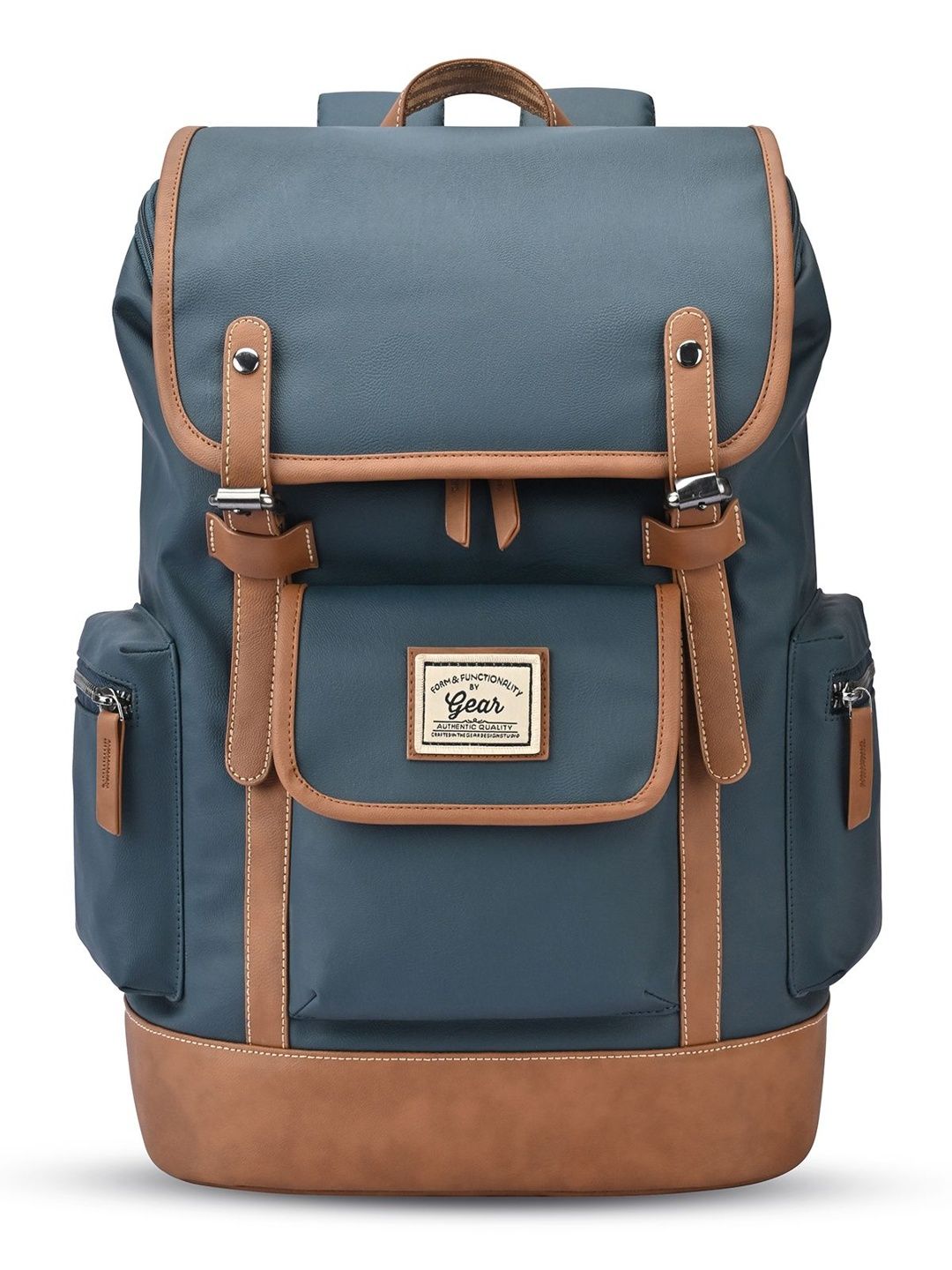 Gear Unisex Brand Logo Contrast Detail Backpack-picture-38
