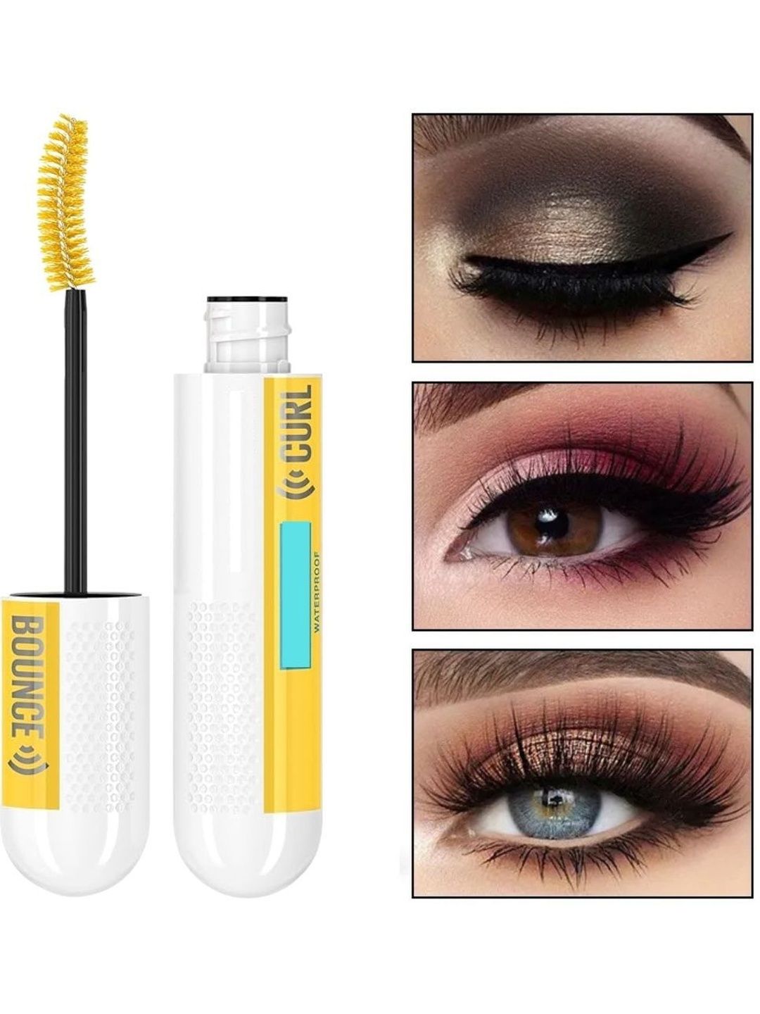 sondhimitticreations Water Proof Long Lasting Mascara - 8 ml - Black-image-27