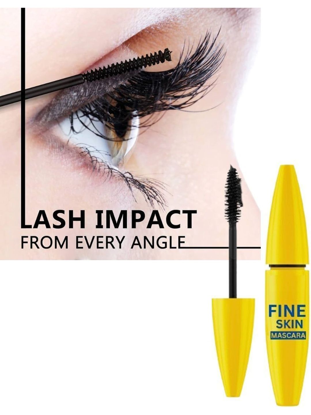 Skyunion Water Proof Long Lasting Mascara - 8 ml - Black-picture-15