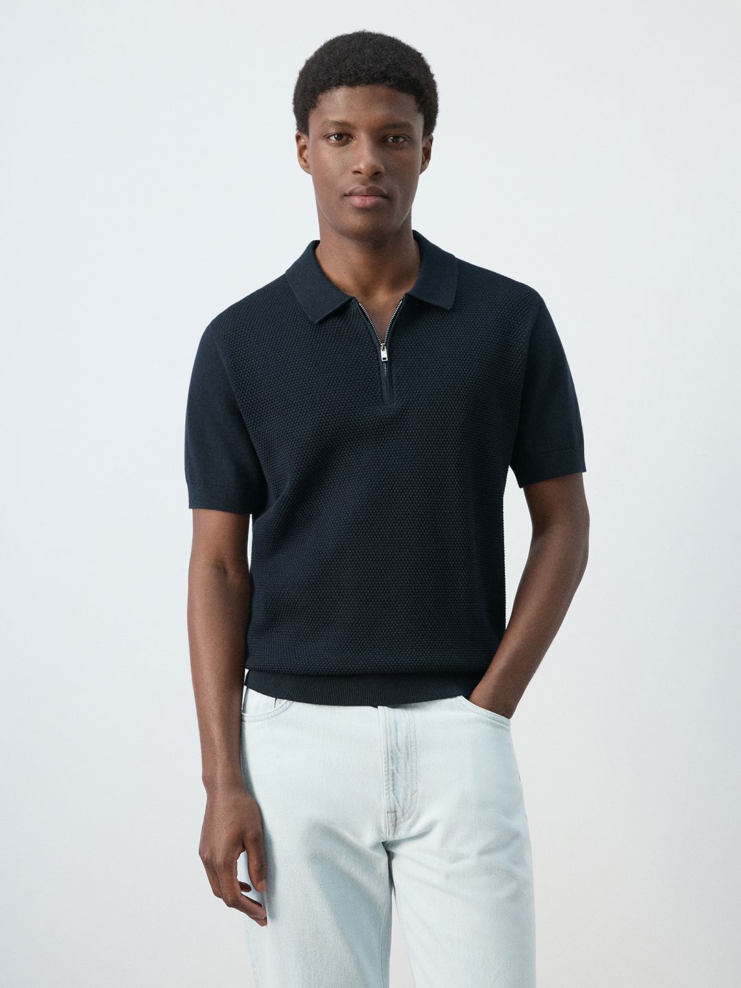 MANGO Man Polo Collar T-shirt-picture-17