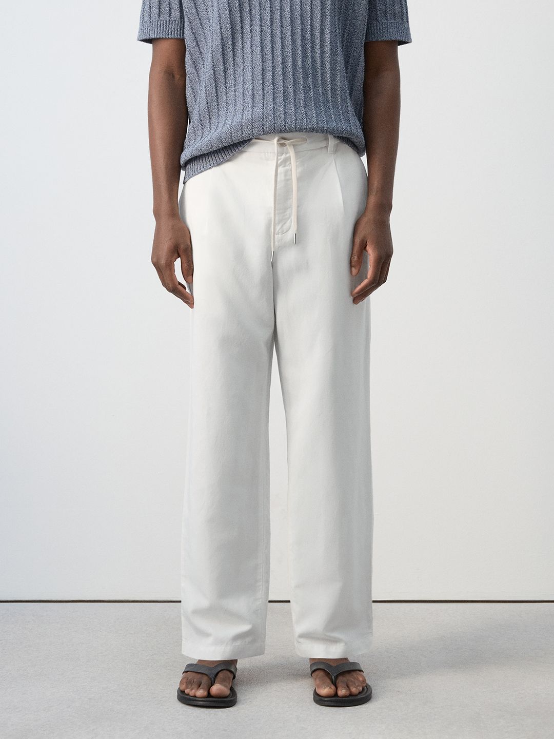 MANGO Man Men Easy Wash Trousers-image-35