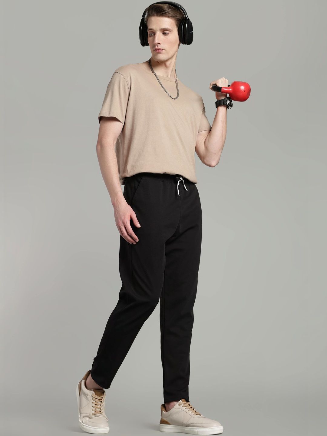 THE BEETEL HOUSE Men Regular Fit Training Joggers-picture-47
