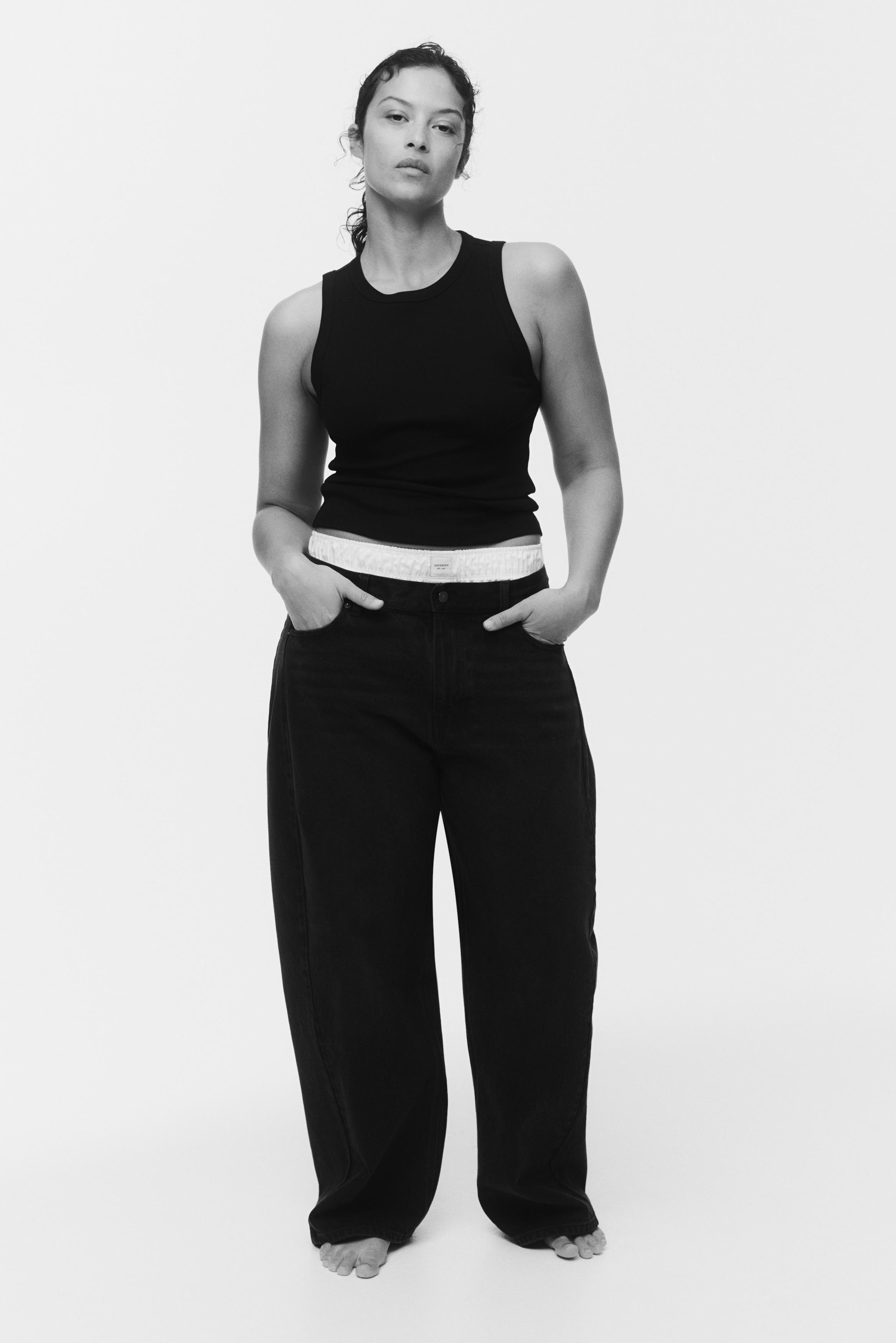 H&M Ribbed Vest Top view 2