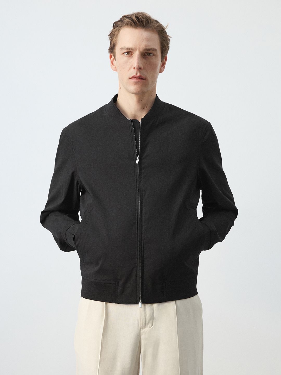 MANGO MAN Men Open Front Jacket-picture-10