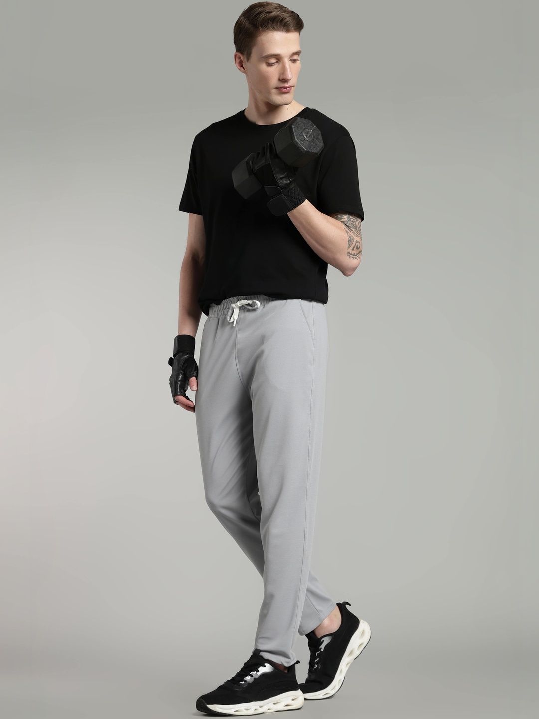 THE BEETEL HOUSE Men Regular Fit Training Track Pants-picture-36