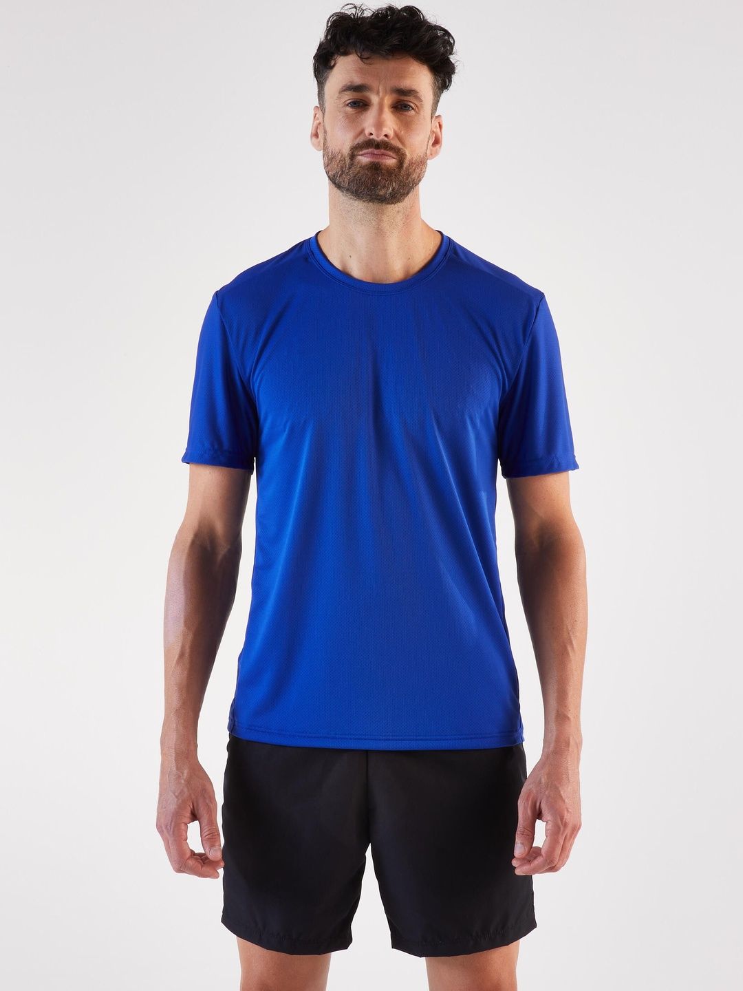 Decathlon Men's Kiprun Run 100 Running T-shirt - Blue-picture-27