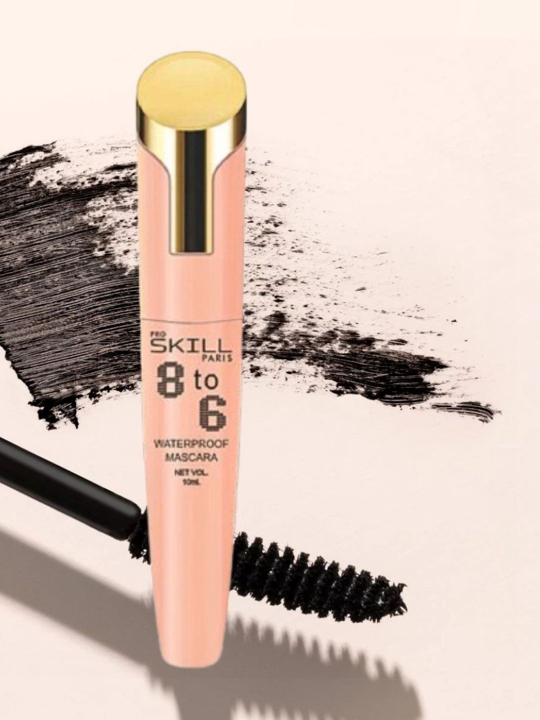 sondhimitticreations Water Proof Long Lasting Mascara - 8 ml - Black-image-48