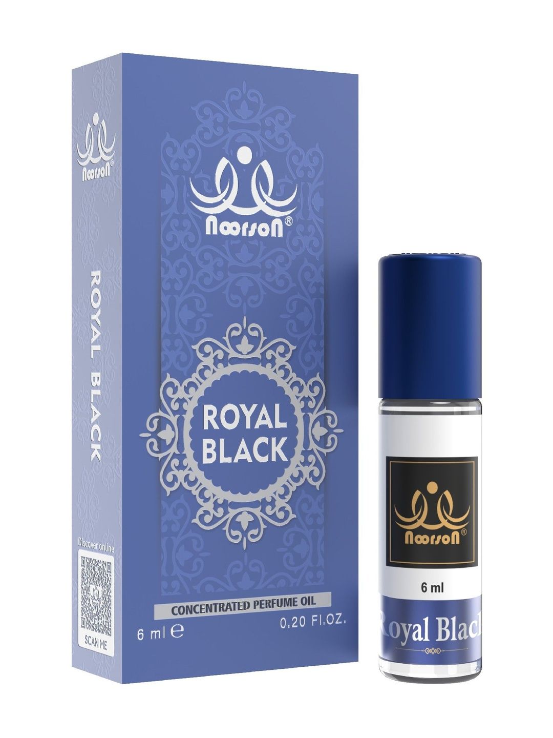 Noorson Royal Black Long Lasting Roll On Attar - 6 ml-image-10