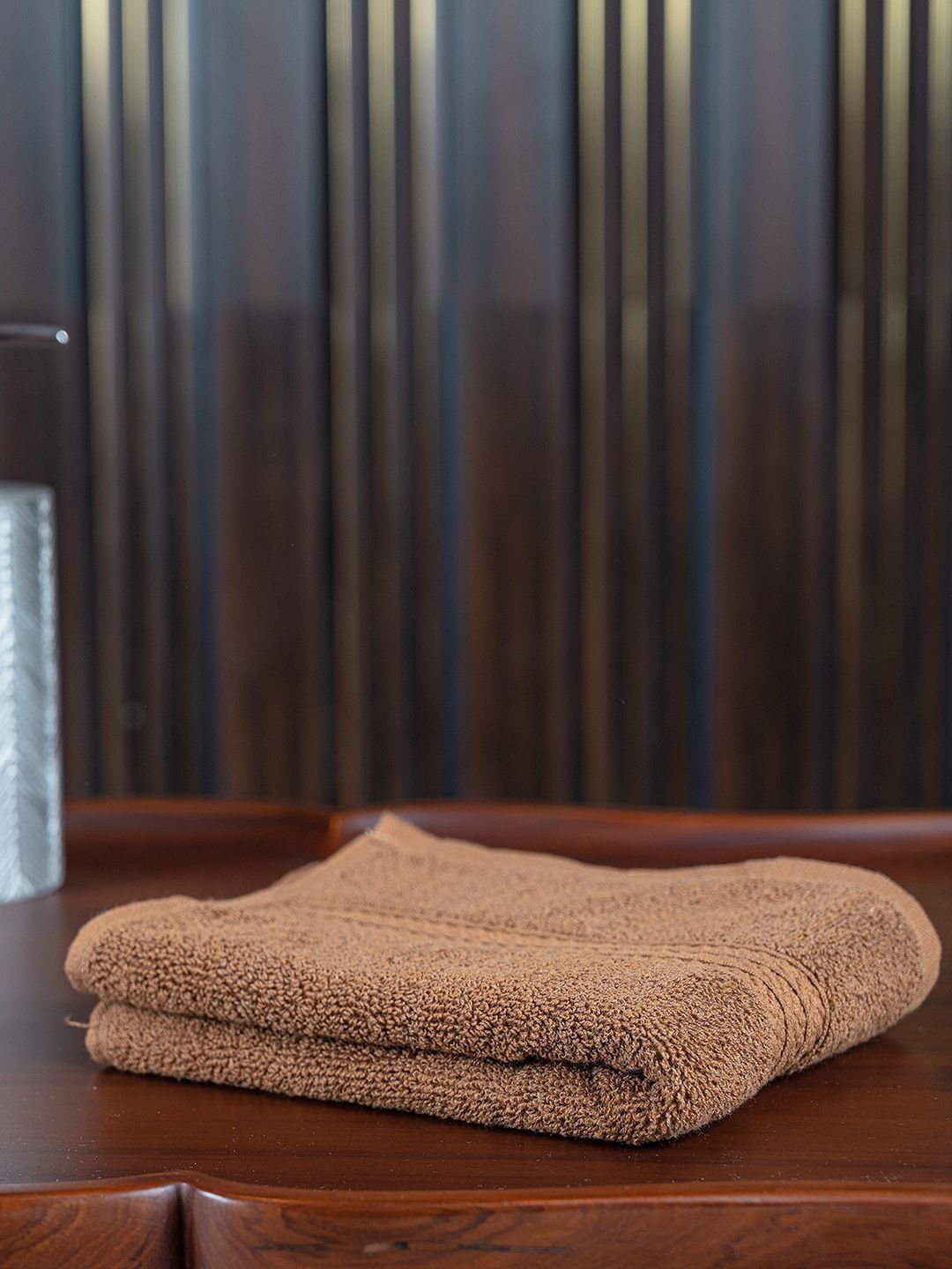 Datch Brown Cotton 150 GSM Hand Towels-image-36