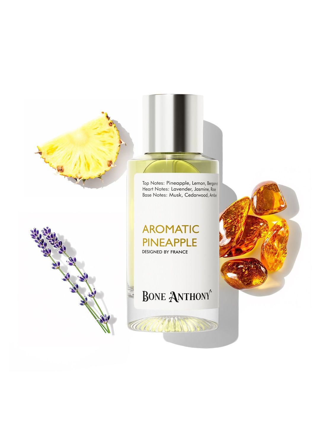 Bone Anthony Women Aromatic Pineapple Long Lasting Eau De Parfum - 50 ml-picture-21