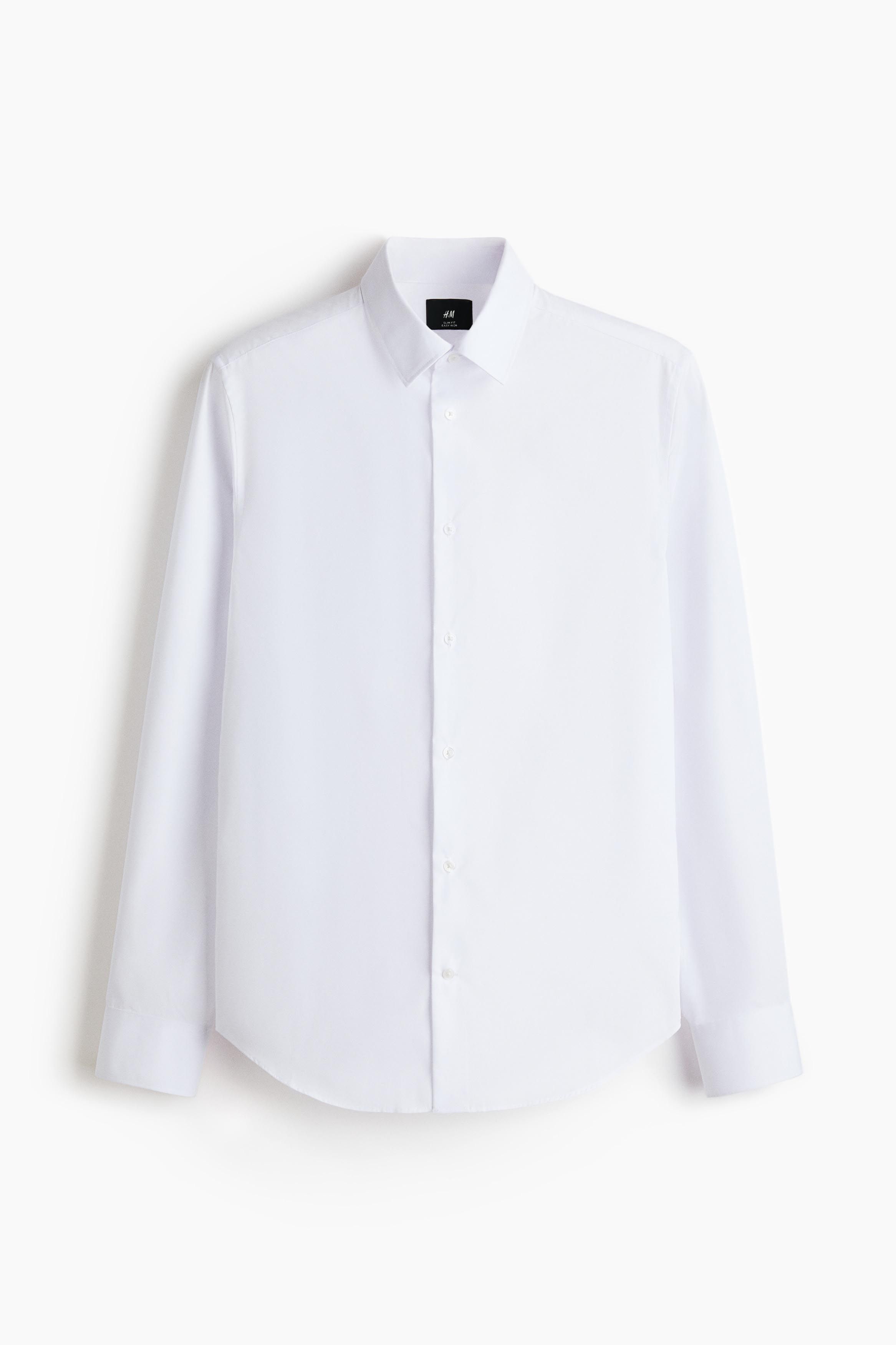 H&M Slim Fit Easy-Iron Shirt