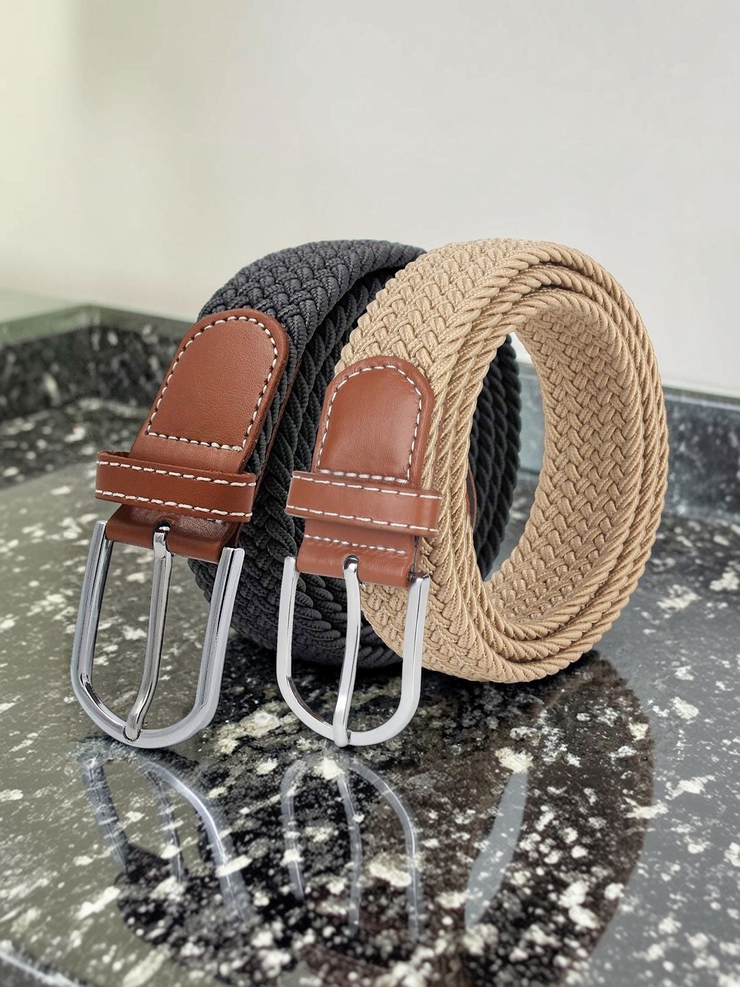 Roadster Set Of 2 Stretchable Belt-picture-14