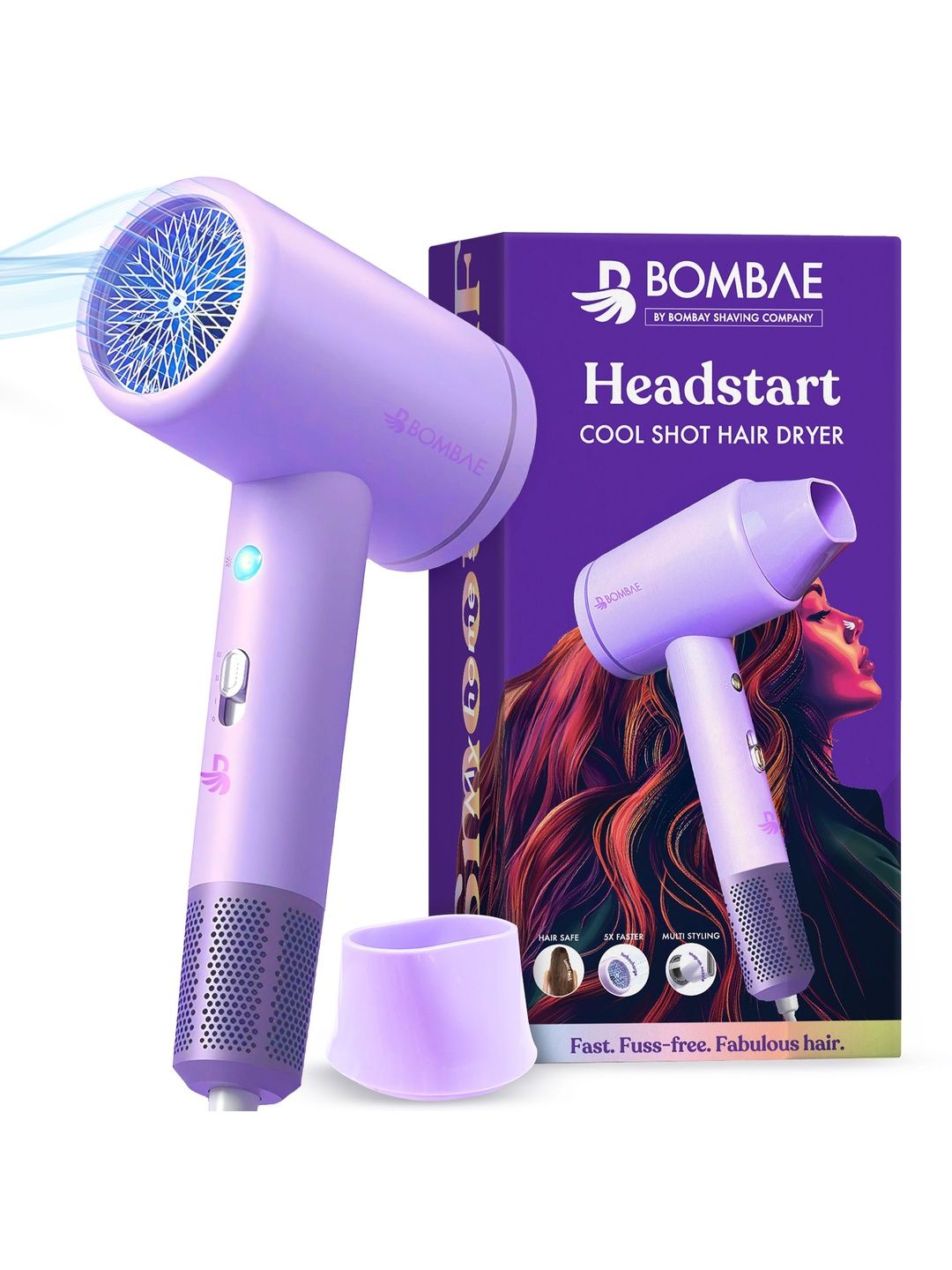 BOMBAE Ionic Hair Dryer Head - 1600W-picture-56
