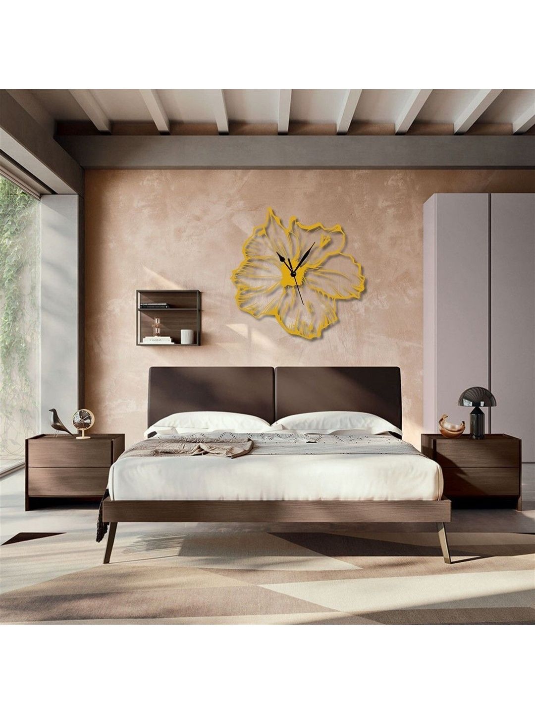 VENTUOS Orange Wall Clock-picture-18