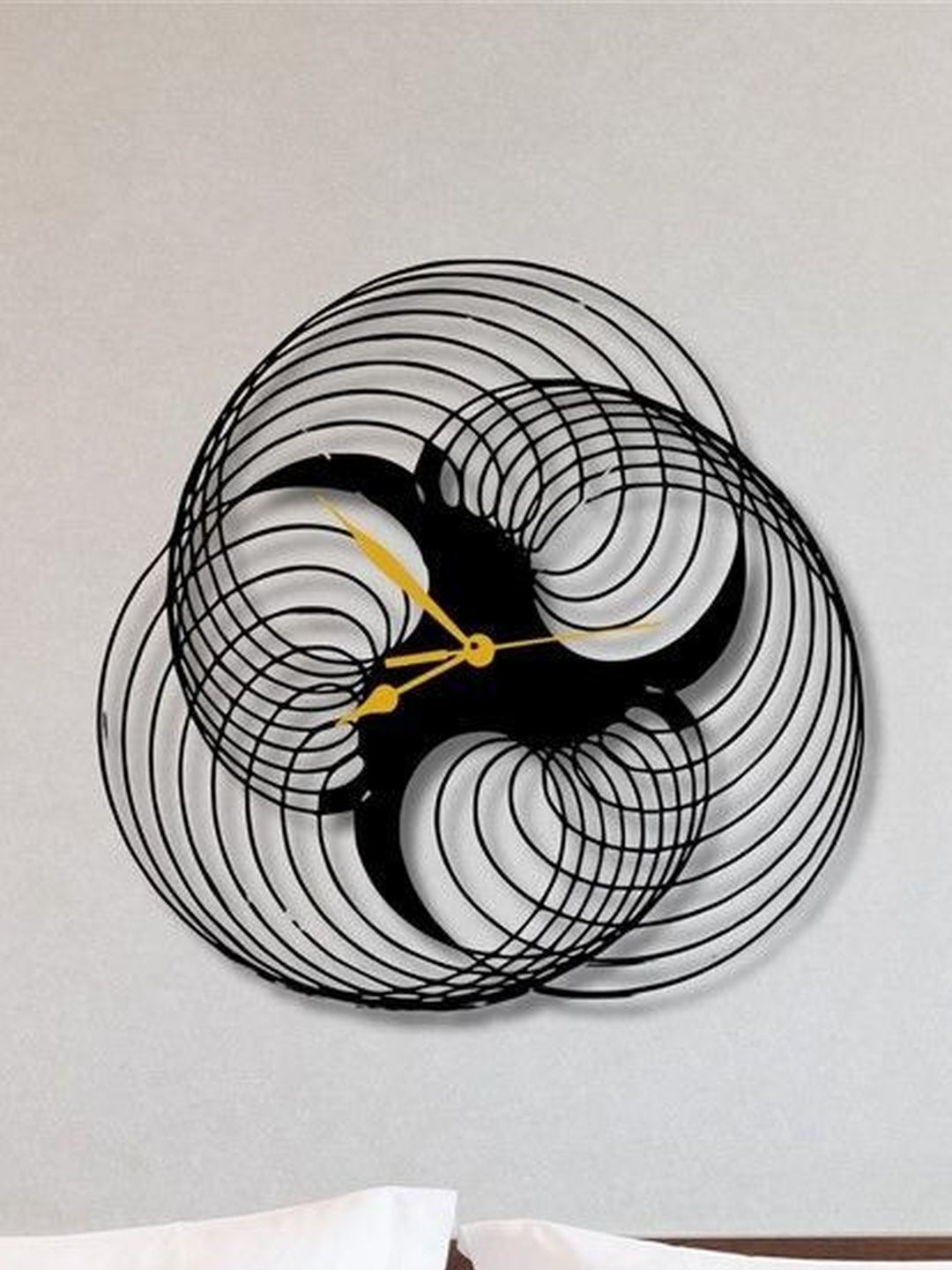VENTUOS Black Wall Clock-picture-20