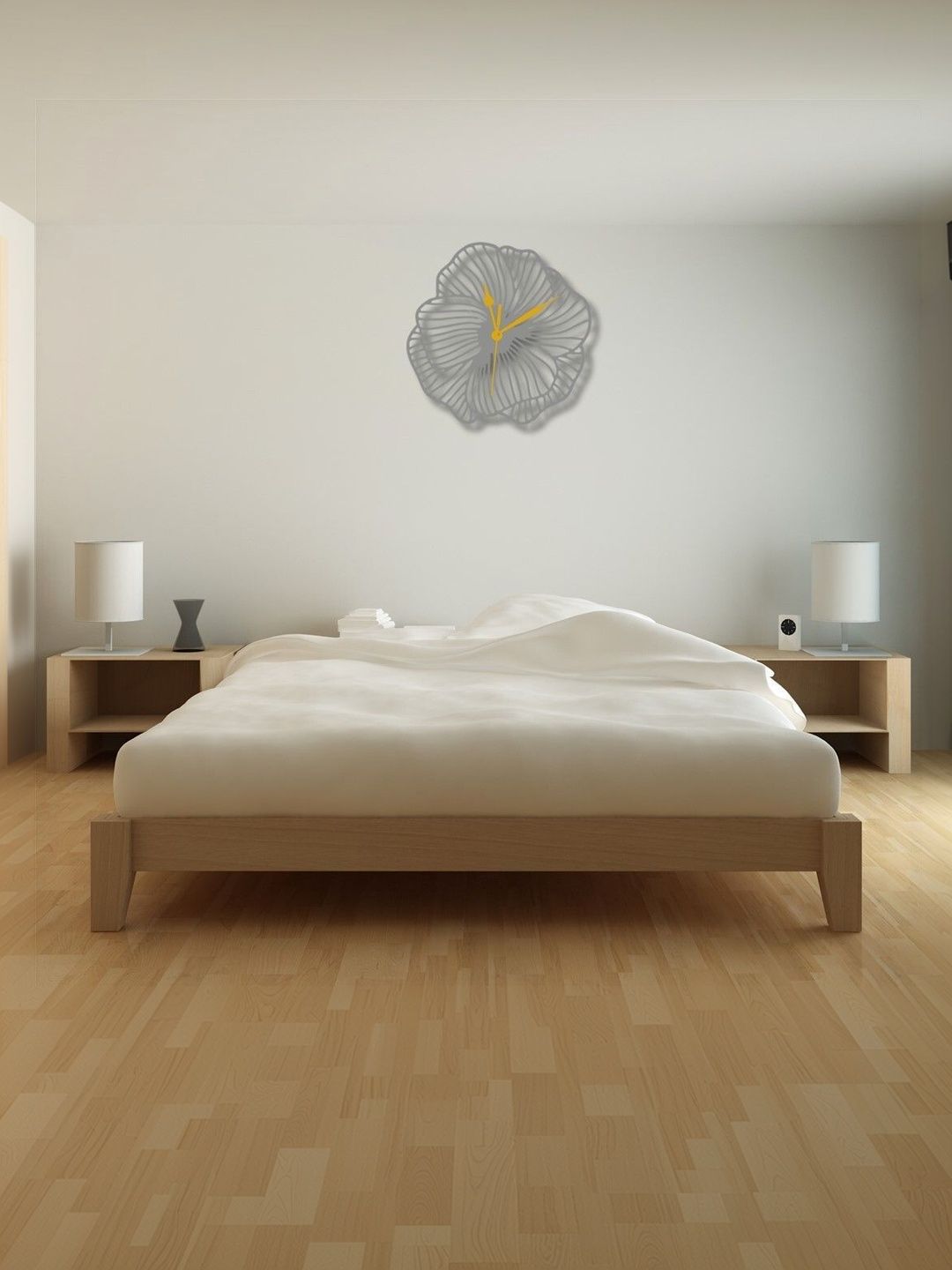 VENTUOS Grey Wall Clock-picture-19